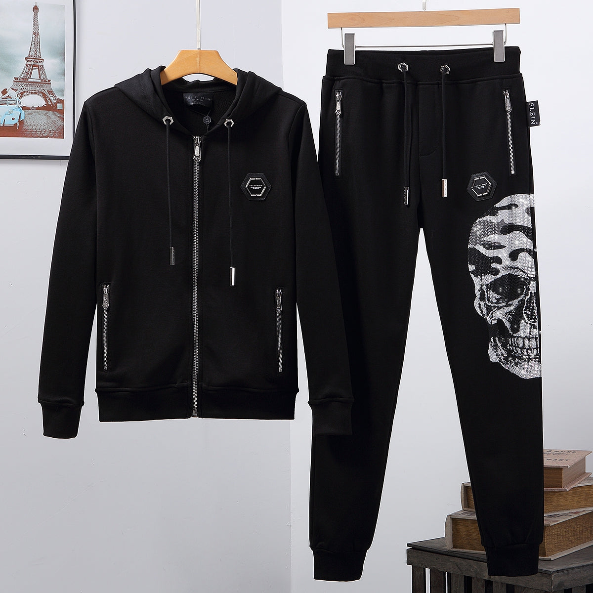 PP Black Tracksuit #6 | Men's Streetwear