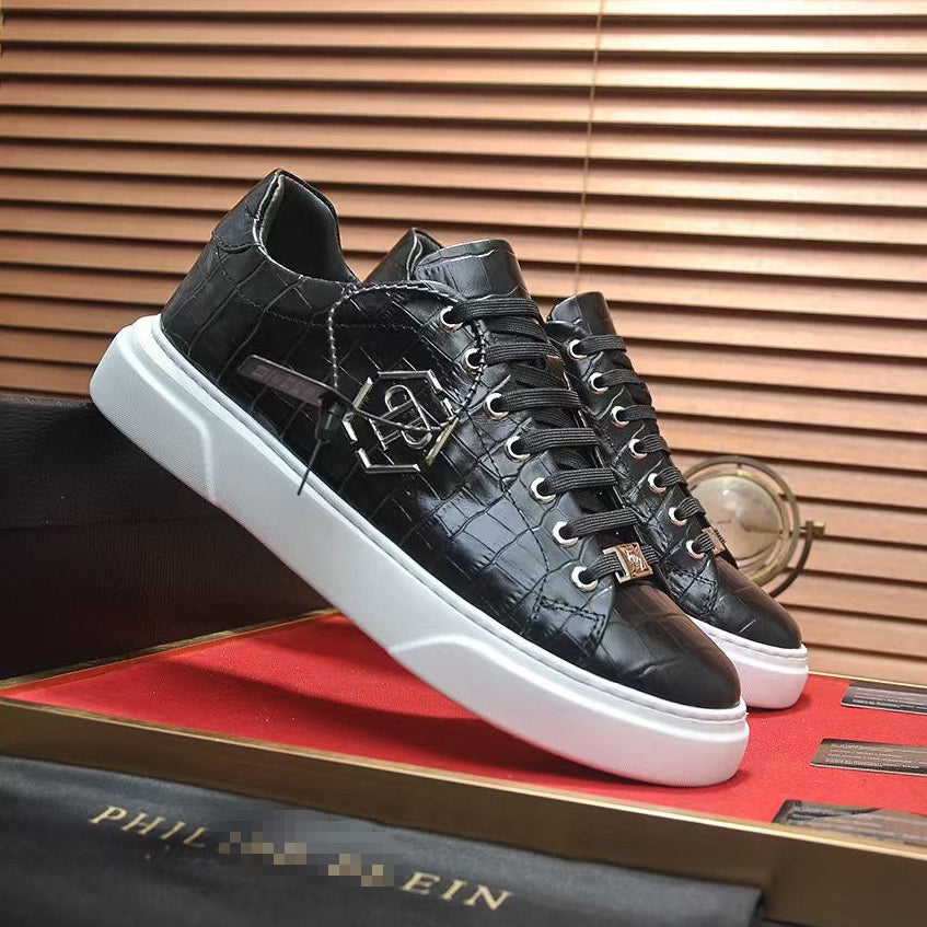 PP Black Casual Sneakers #10 | Men's Streetwear