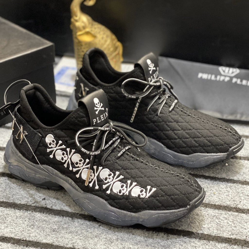 PP Black Casual Sneakers #54 | Men's Streetwear