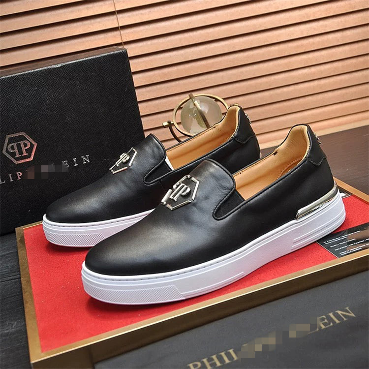 PP Black Casual Sneakers #20 | Men's Streetwear