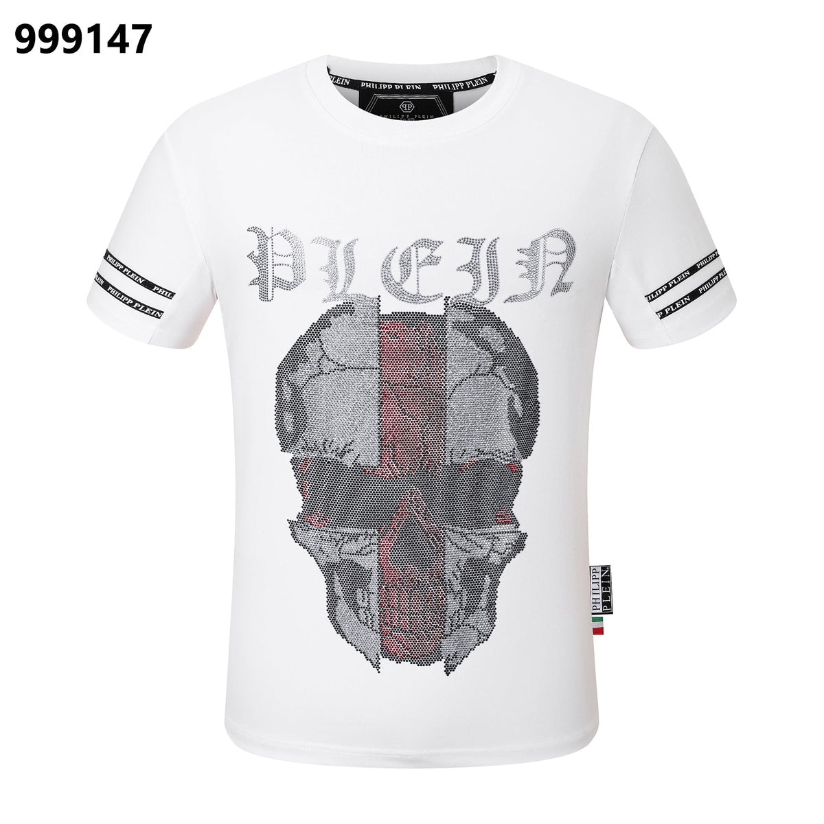 PP Black Cotton Streetwear T-Shirt #78 | Men's Tee