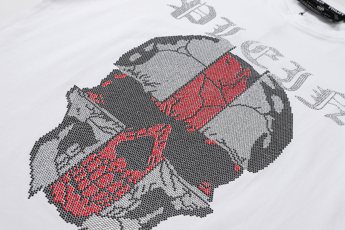 PP Black Cotton Streetwear T-Shirt #78 | Men's Tee