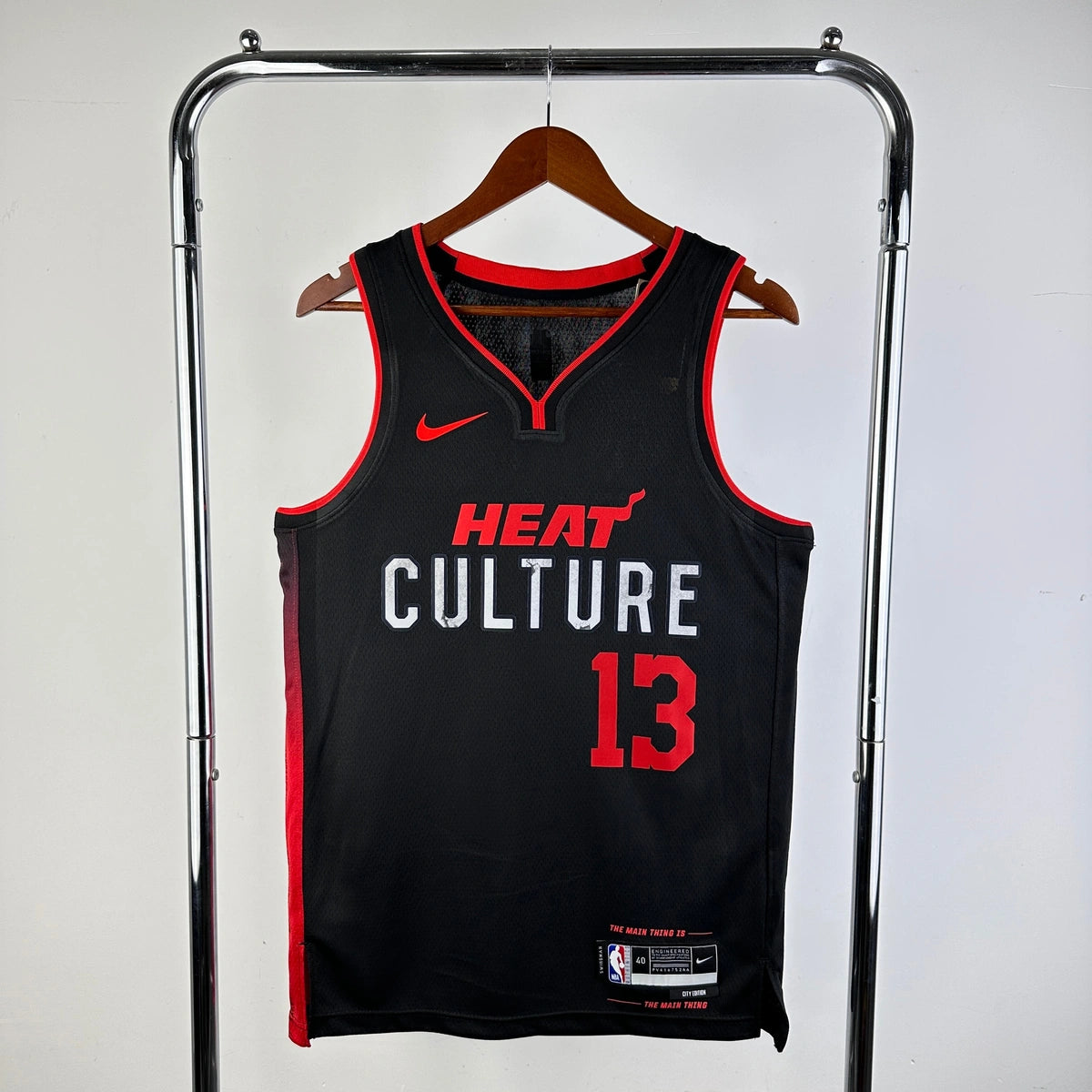 Bam Adebayo Miami Heat No.13 City Edition Jersey 2023-24 - View 1
