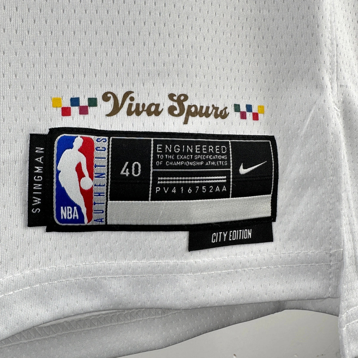 Jeremy Sochan San Antonio Spurs No.10 City Edition Jersey 2023-24 - View 3