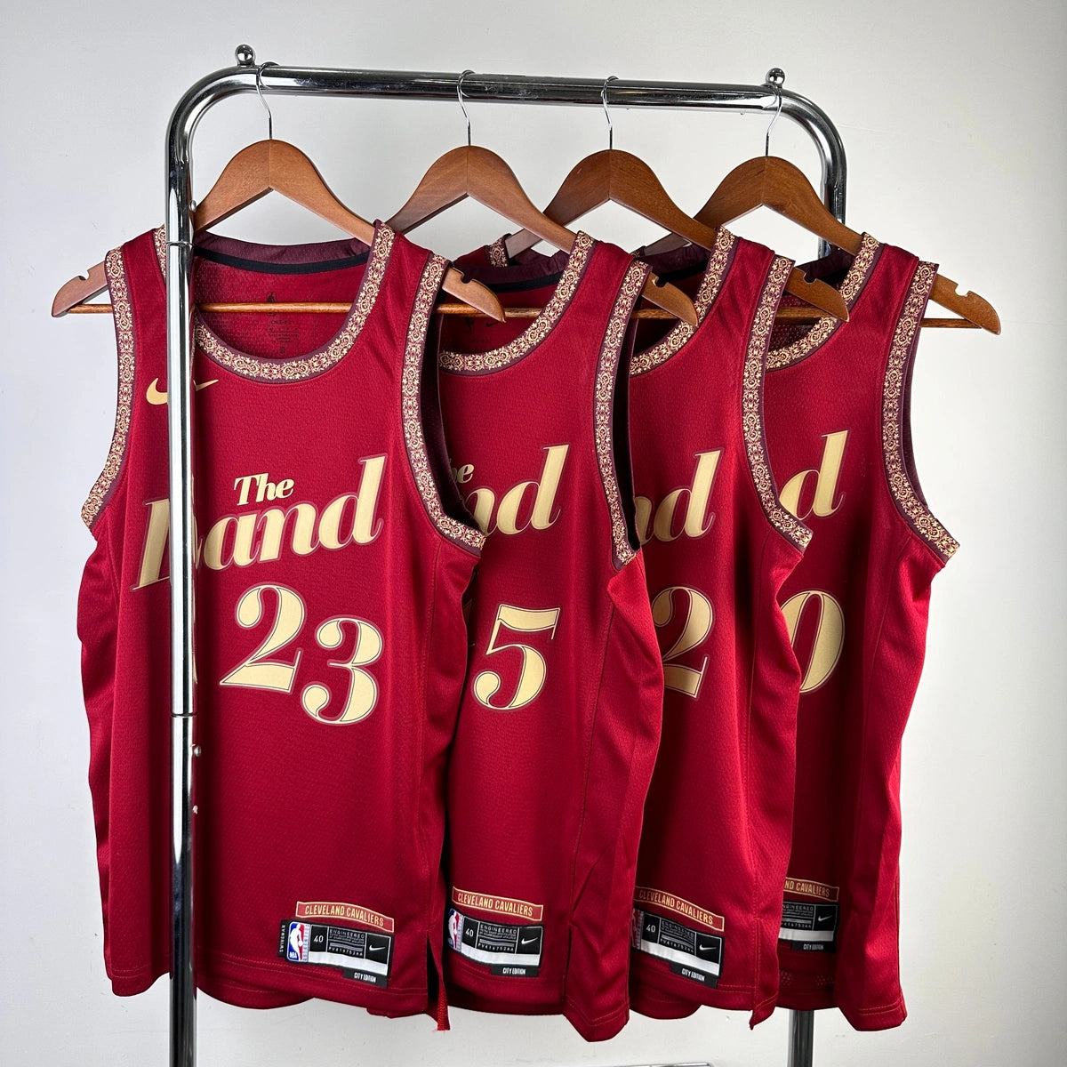 Darius Garland Cleveland Cavaliers No.10 City Edition Jersey 2023-24 - View 12