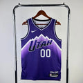 Jordan Clarkson Utah Jazz No.00 City Edition Jersey 2023-24 - View 10