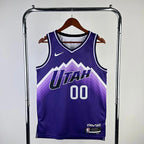 Jordan Clarkson Utah Jazz No.00 City Edition Jersey 2023-24 - View 10