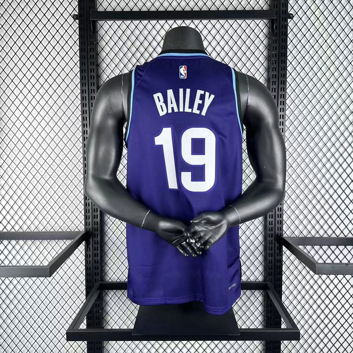 Lauri Markkanen No.19 Utah Jazz Purple Jersey 2025-26 NBA Authentic Swingman Jersey - View 1