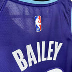 Lauri Markkanen No.19 Utah Jazz Purple Jersey 2025-26 NBA Authentic Swingman Jersey - View 2