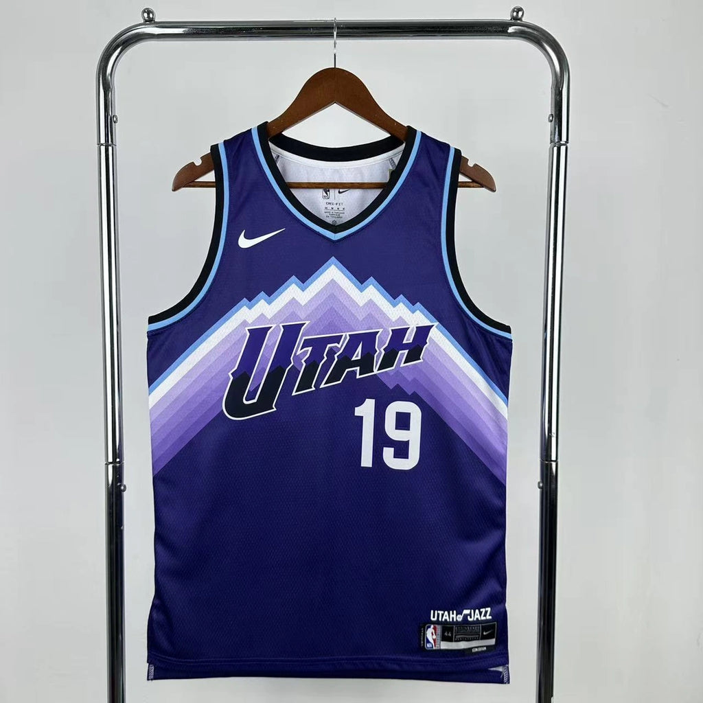 Lauri Markkanen No.19 Utah Jazz Purple Jersey 2025-26 NBA Authentic Swingman Jersey - View 4