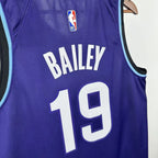 Lauri Markkanen No.19 Utah Jazz Purple Jersey 2025-26 NBA Authentic Swingman Jersey - View 6