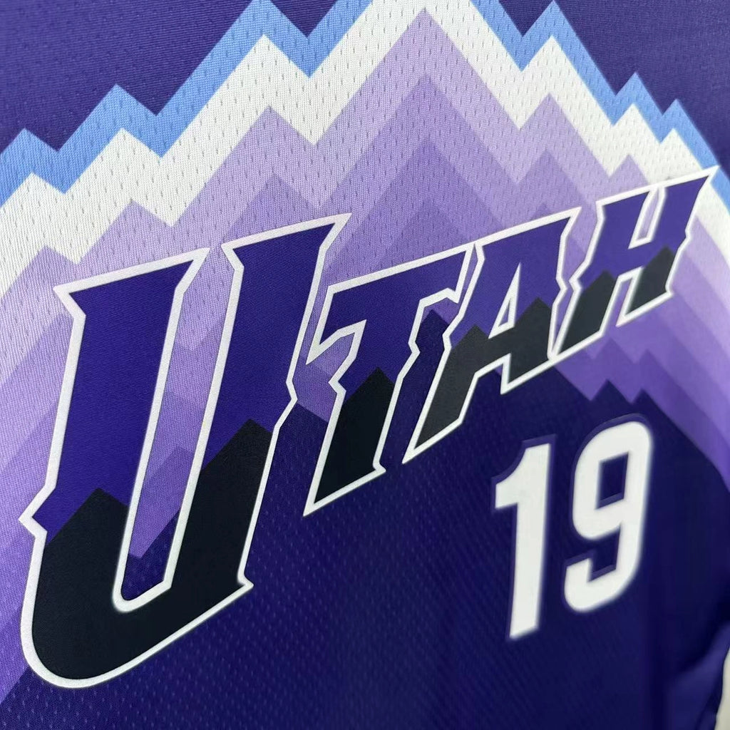 Lauri Markkanen No.19 Utah Jazz Purple Jersey 2025-26 NBA Authentic Swingman Jersey - View 8