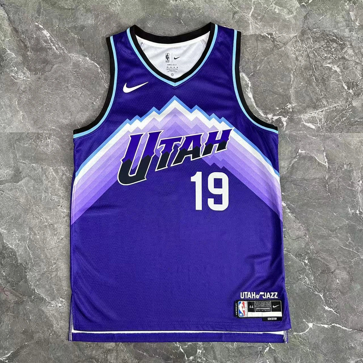 Lauri Markkanen No.19 Utah Jazz Purple Jersey 2025-26 NBA Authentic Swingman Jersey - View 10