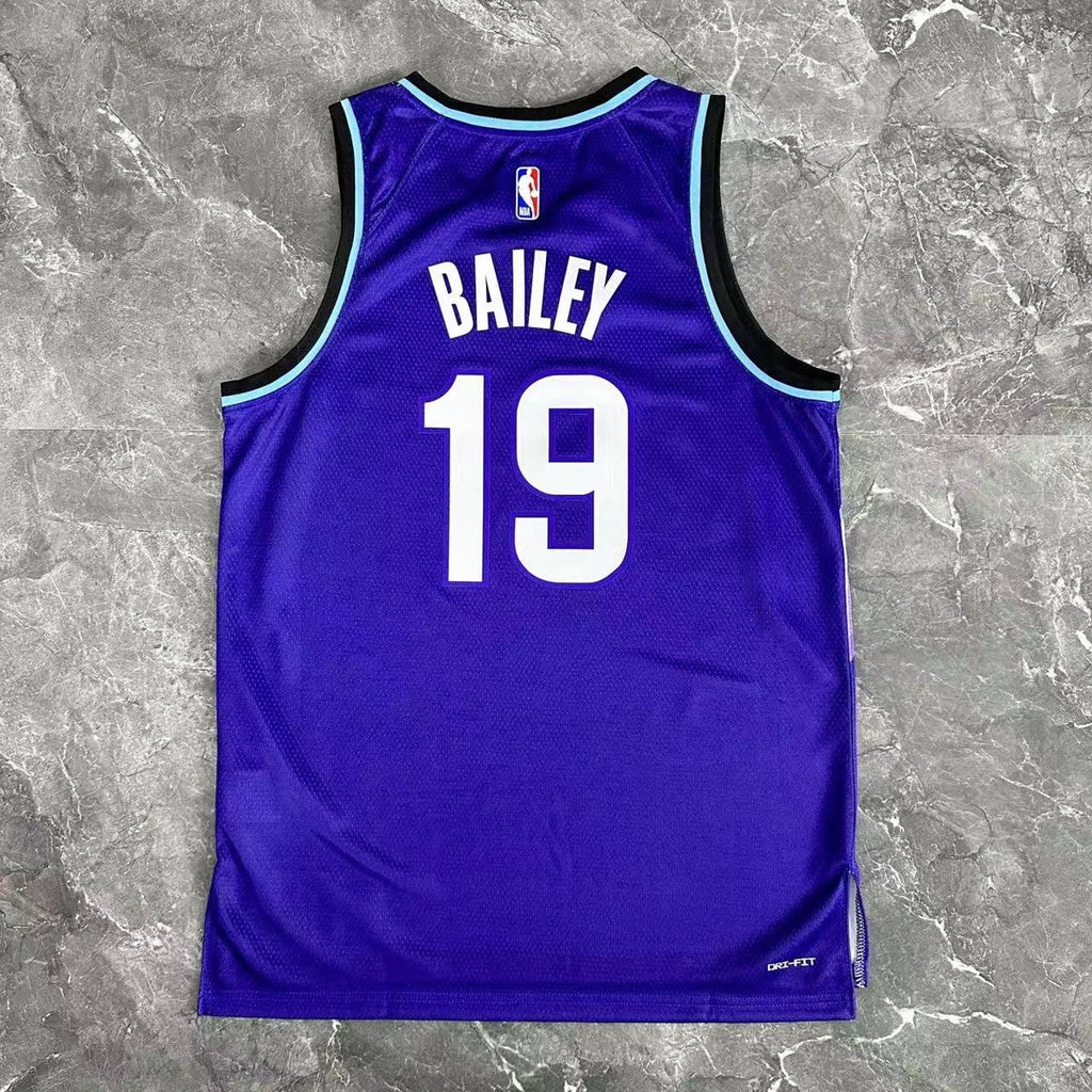 Lauri Markkanen No.19 Utah Jazz Purple Jersey 2025-26 NBA Authentic Swingman Jersey - View 11