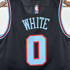 Coby White No.0 Chicago Bulls City Edition Jersey 2025-26 NBA Authentic Swingman Jersey - View 7