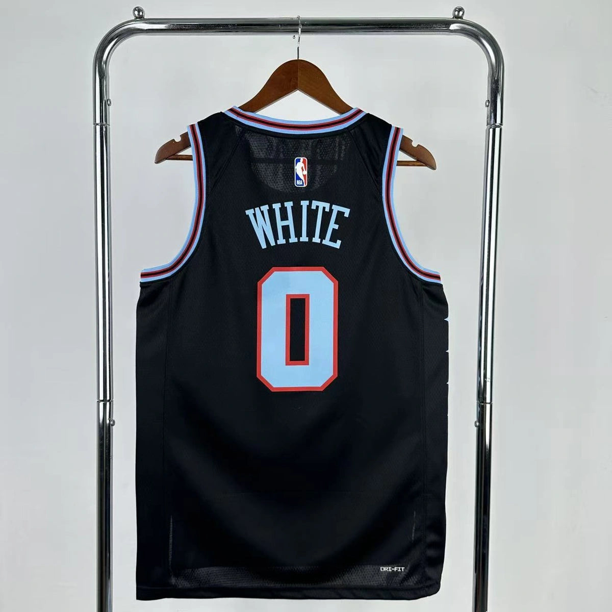 Coby White No.0 Chicago Bulls City Edition Jersey 2025-26 NBA Authentic Swingman Jersey - View 11