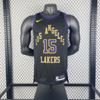 Austin Reaves No.15 Los Angeles Lakers City Edition Jersey 2025-26 NBA Authentic Swingman Jersey - View 1