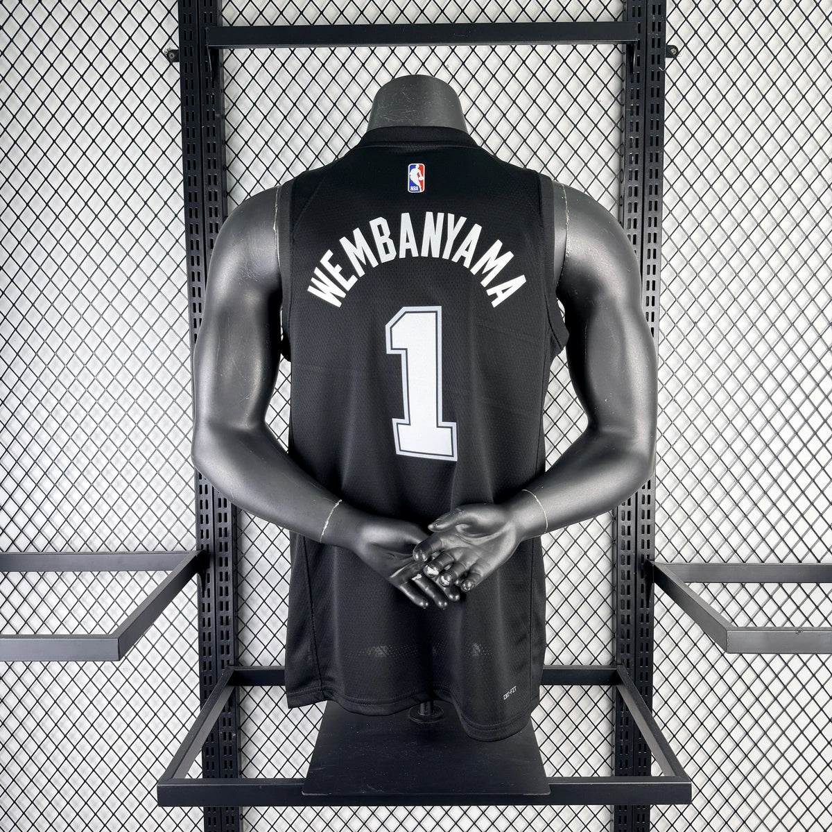 Victor Wembanyama No.1 San Antonio Spurs City Edition Jersey 2025-26 NBA Authentic Swingman Jersey - View 1