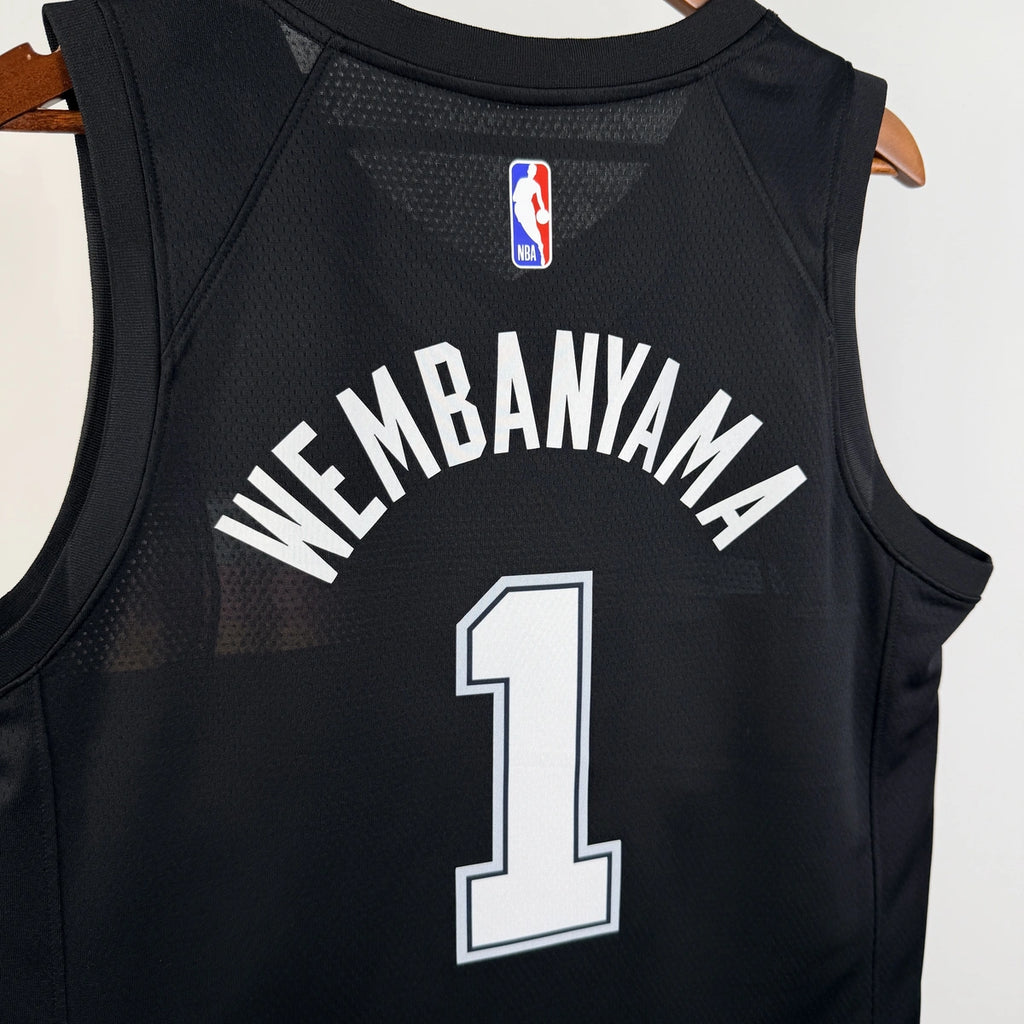 Victor Wembanyama No.1 San Antonio Spurs City Edition Jersey 2025-26 NBA Authentic Swingman Jersey - View 5