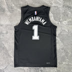 Victor Wembanyama No.1 San Antonio Spurs City Edition Jersey 2025-26 NBA Authentic Swingman Jersey - View 7