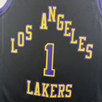 D'Angelo Russell No.1 Los Angeles Lakers City Edition Jersey 2025-26 NBA Authentic Swingman Jersey - View 3