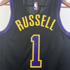 D'Angelo Russell No.1 Los Angeles Lakers City Edition Jersey 2025-26 NBA Authentic Swingman Jersey - View 5