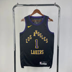 D'Angelo Russell No. 1 Los Angeles Lakers City Edition Jersey 2025-26