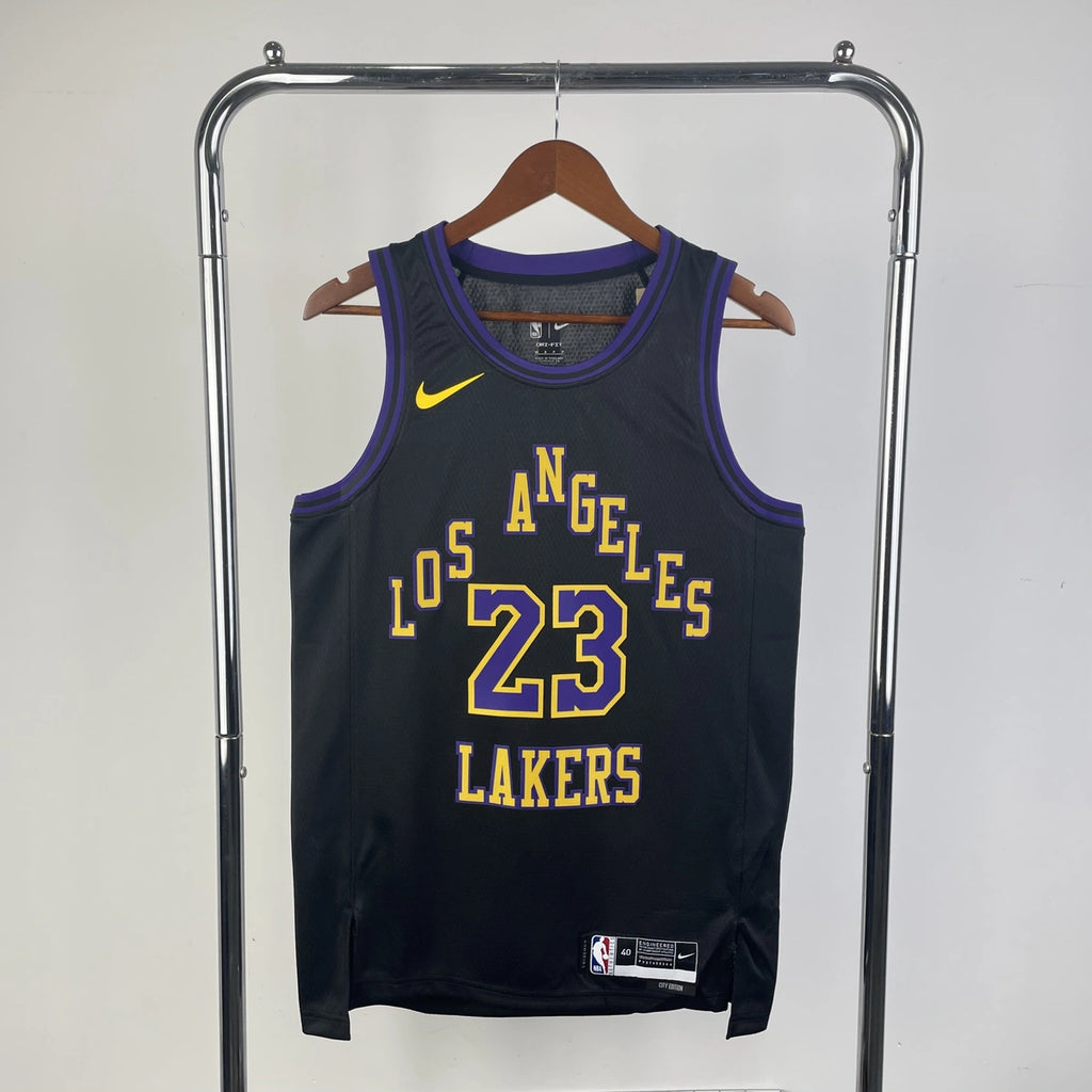 LeBron James No. 23 Los Angeles Lakers City Edition Jersey 2025-26