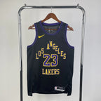LeBron James No. 23 Los Angeles Lakers City Edition Jersey 2025-26
