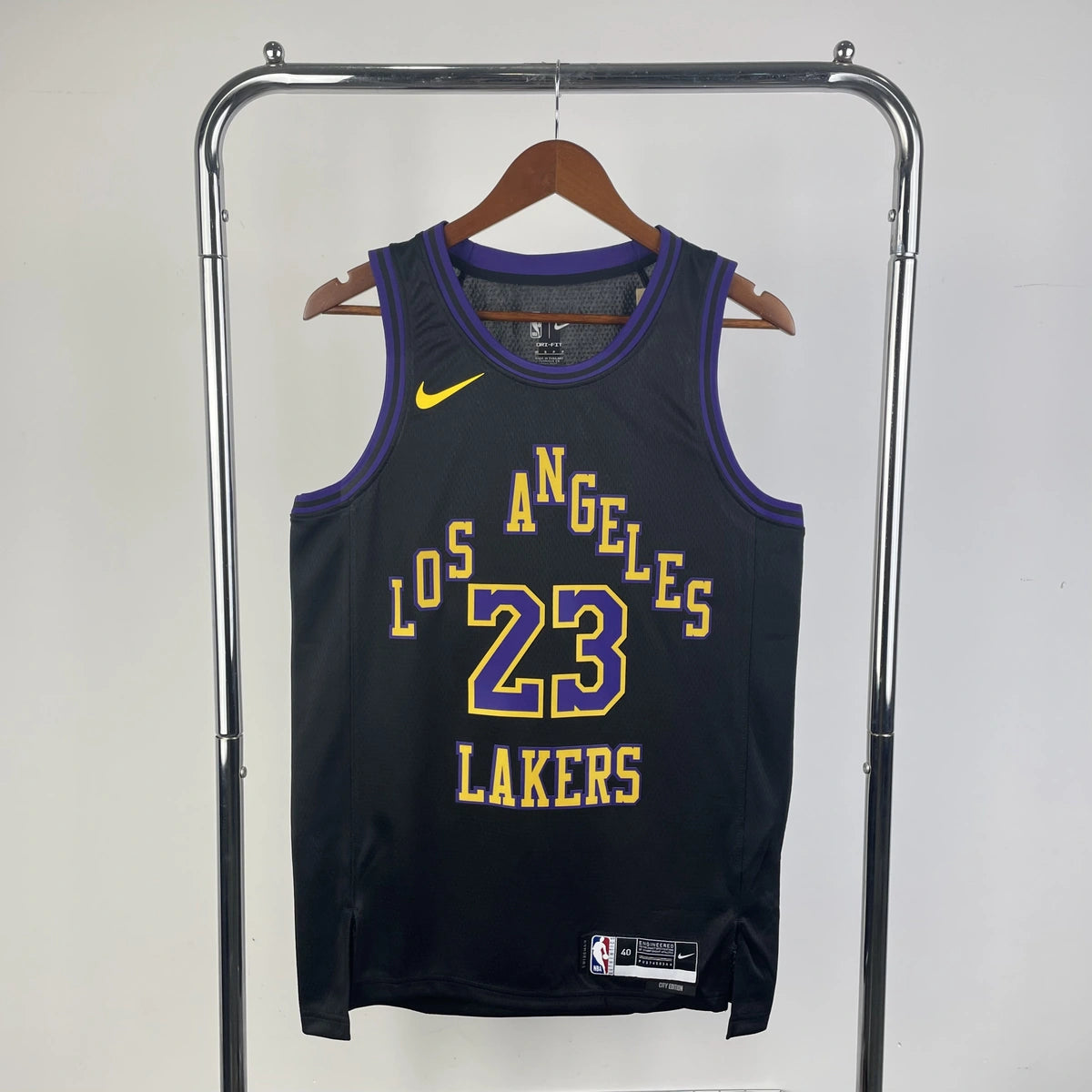 LeBron James No. 23 Los Angeles Lakers City Edition Jersey 2025-26