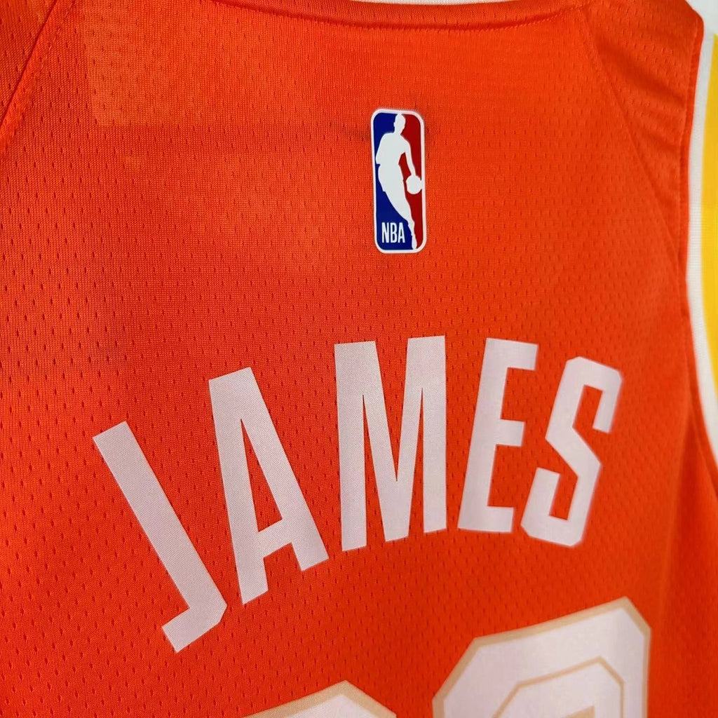 LeBron James No.23 Cleveland Cavaliers City Edition Jersey 2025-26 NBA Authentic Swingman Jersey - View 4