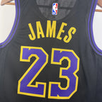 LeBron James No.23 Los Angeles Lakers City Edition Jersey 2025-26 NBA Authentic Swingman Jersey - View 7