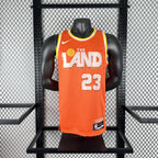 LeBron James No.23 Cleveland Cavaliers City Edition Jersey 2025-26 NBA Authentic Swingman Jersey - View 7