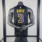 Anthony Davis No.3 Los Angeles Lakers City Edition Jersey 2025-26 NBA Authentic Swingman Jersey - View 1