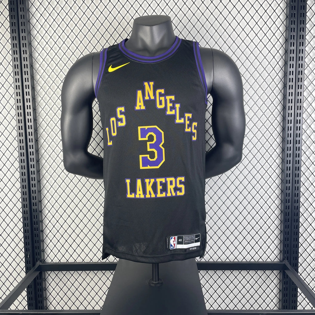 Anthony Davis No. 3 Los Angeles Lakers City Edition Jersey 2025-26
