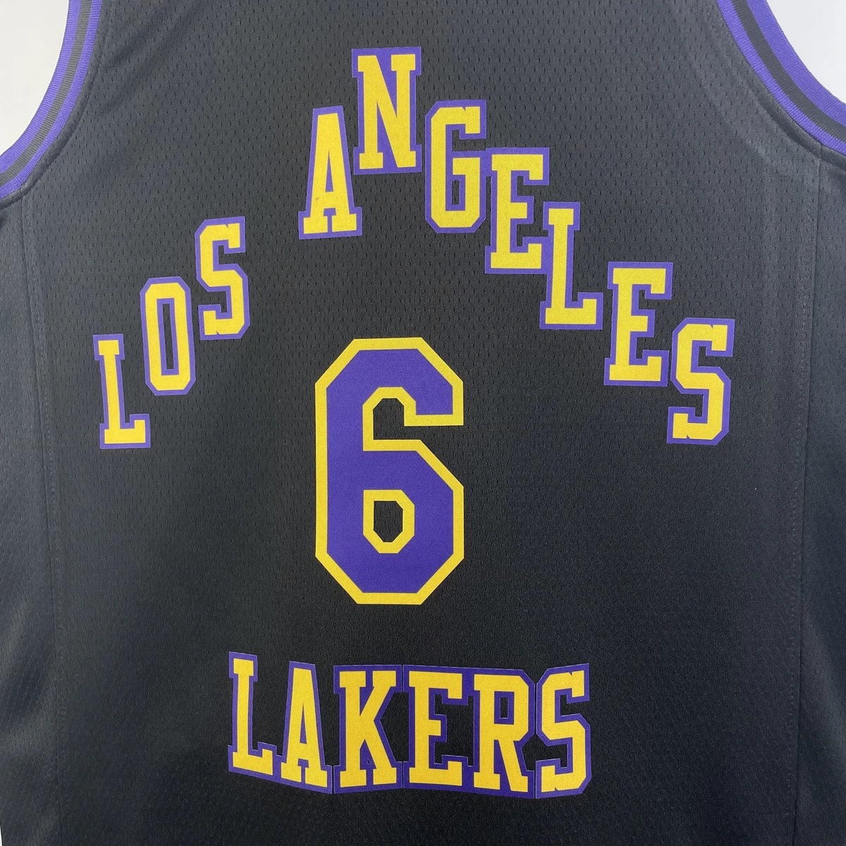 LeBron James No.6 Los Angeles Lakers City Edition Jersey 2025-26 NBA Authentic Swingman Jersey - View 4