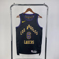 LeBron James No.6 Los Angeles Lakers City Edition Jersey 2025-26 NBA Authentic Swingman Jersey - View 8
