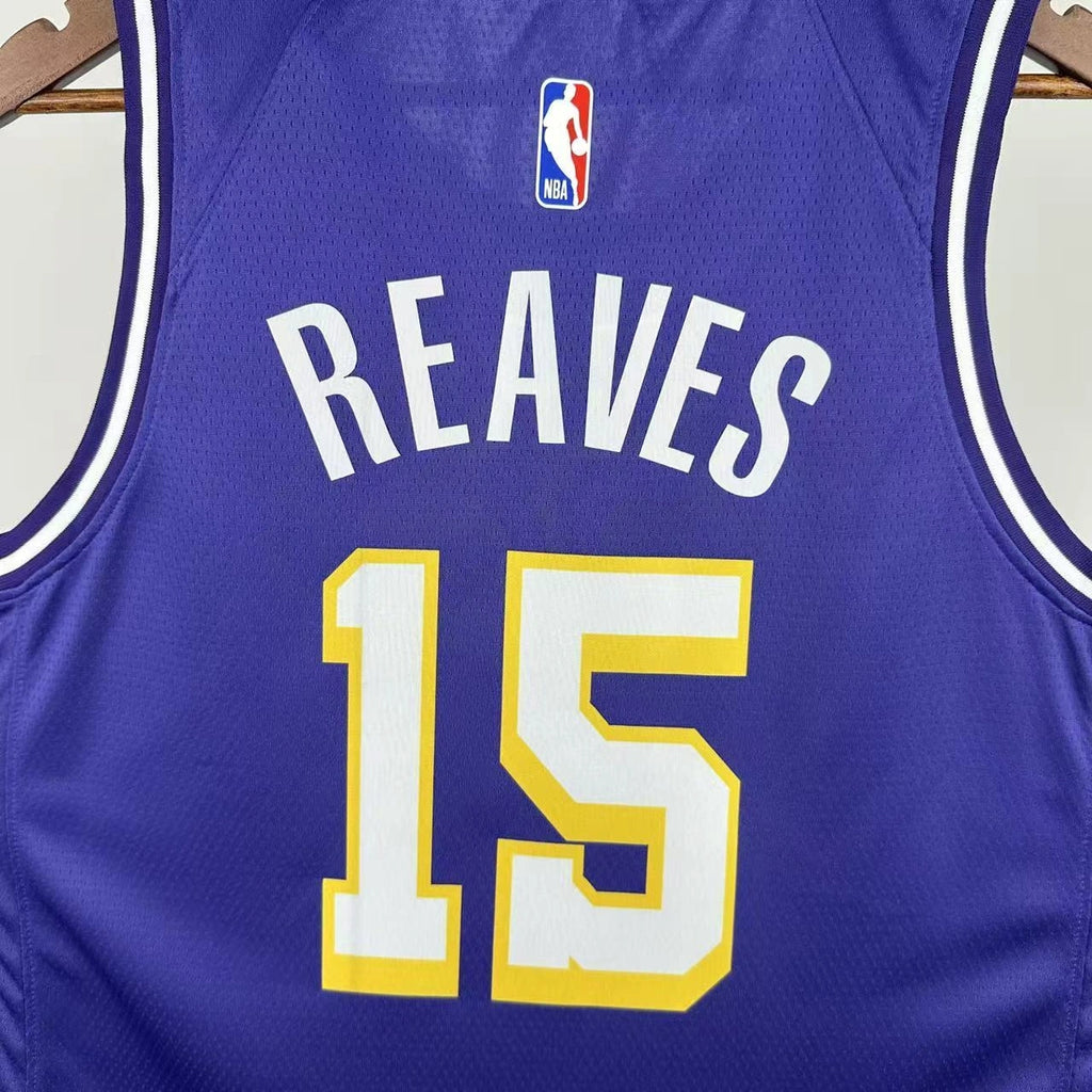 Austin Reaves No.15 Los Angeles Lakers Air Jordan Edition Jersey 2025-26 NBA Authentic Swingman Jersey - View 2