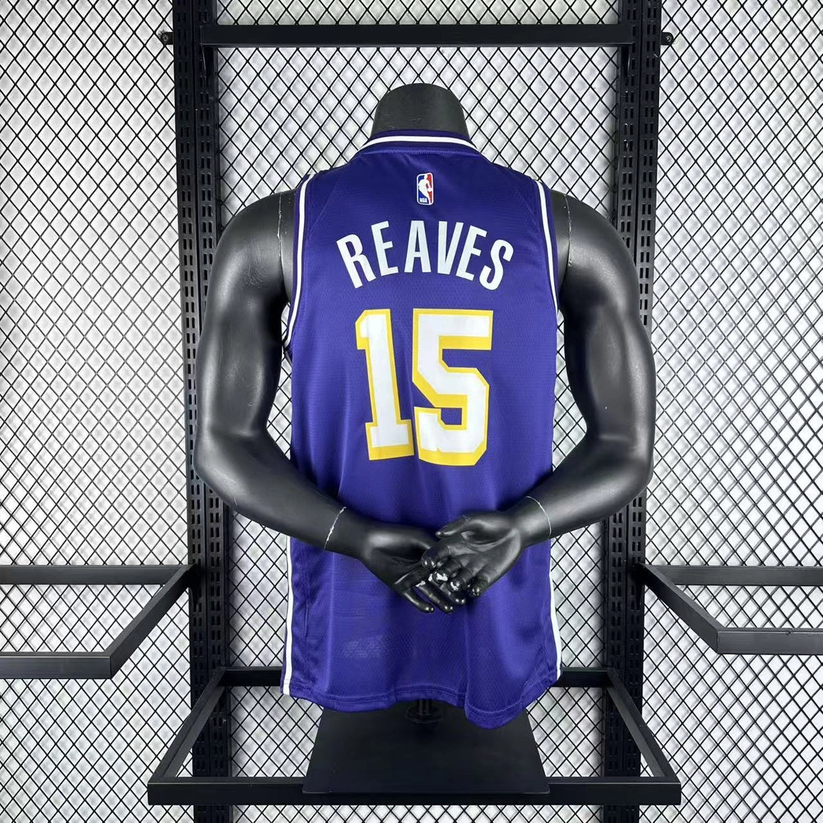 Austin Reaves No.15 Los Angeles Lakers Air Jordan Edition Jersey 2025-26 NBA Authentic Swingman Jersey - View 8