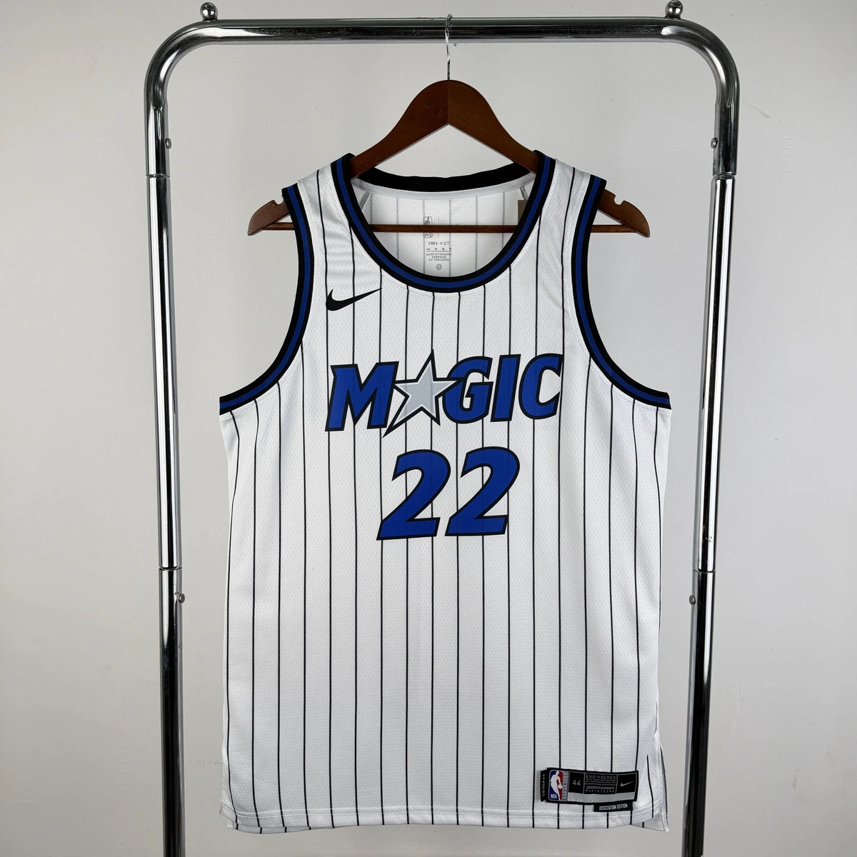 Franz Wagner No.22 Orlando Magic Home White Jersey 2025-26 NBA Authentic Swingman Jersey - View 2