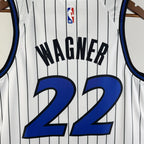Franz Wagner No.22 Orlando Magic Home White Jersey 2025-26 NBA Authentic Swingman Jersey - View 4