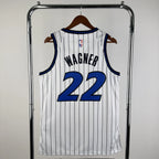 Franz Wagner No.22 Orlando Magic Home White Jersey 2025-26 NBA Authentic Swingman Jersey - View 5