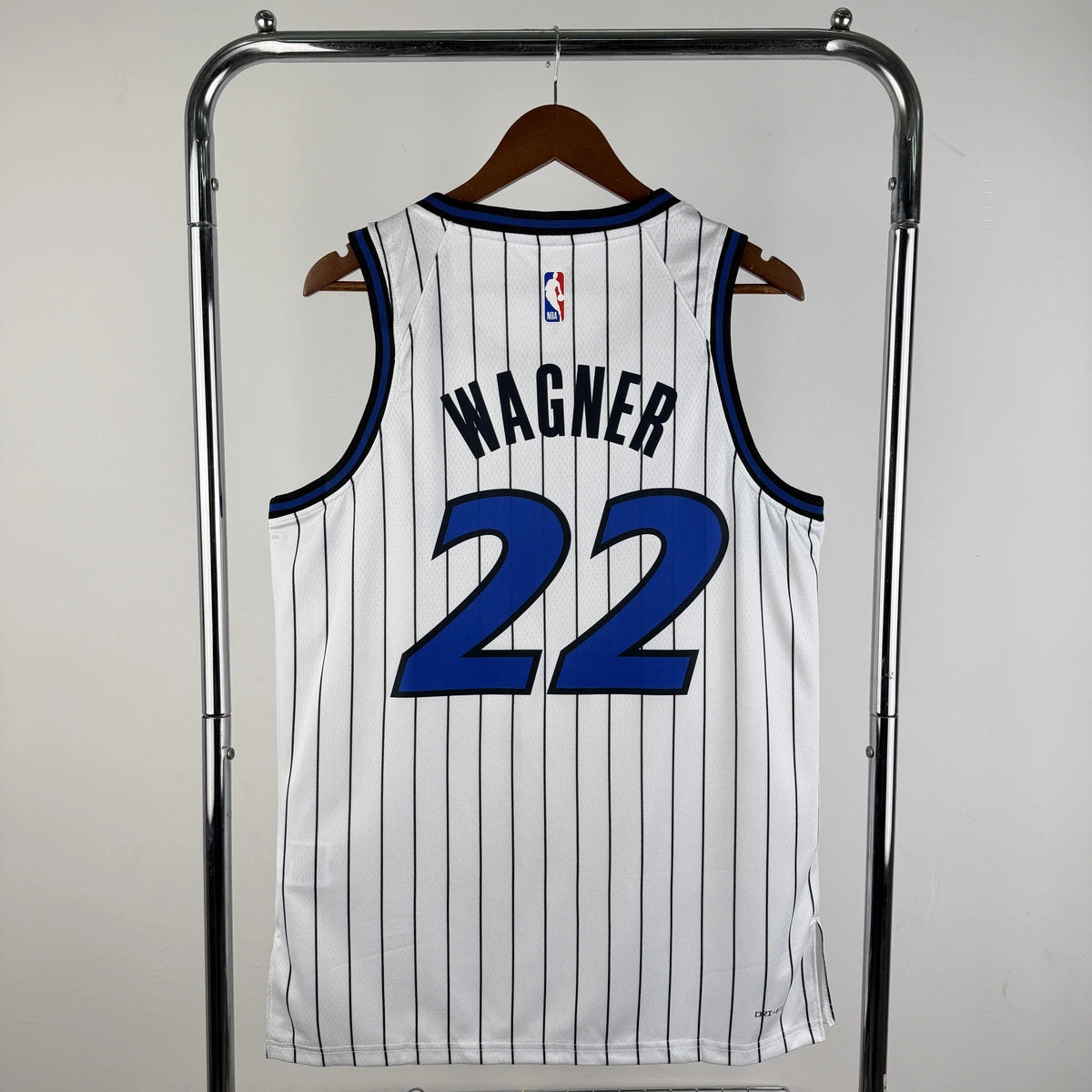 Franz Wagner No.22 Orlando Magic Home White Jersey 2025-26 NBA Authentic Swingman Jersey - View 5