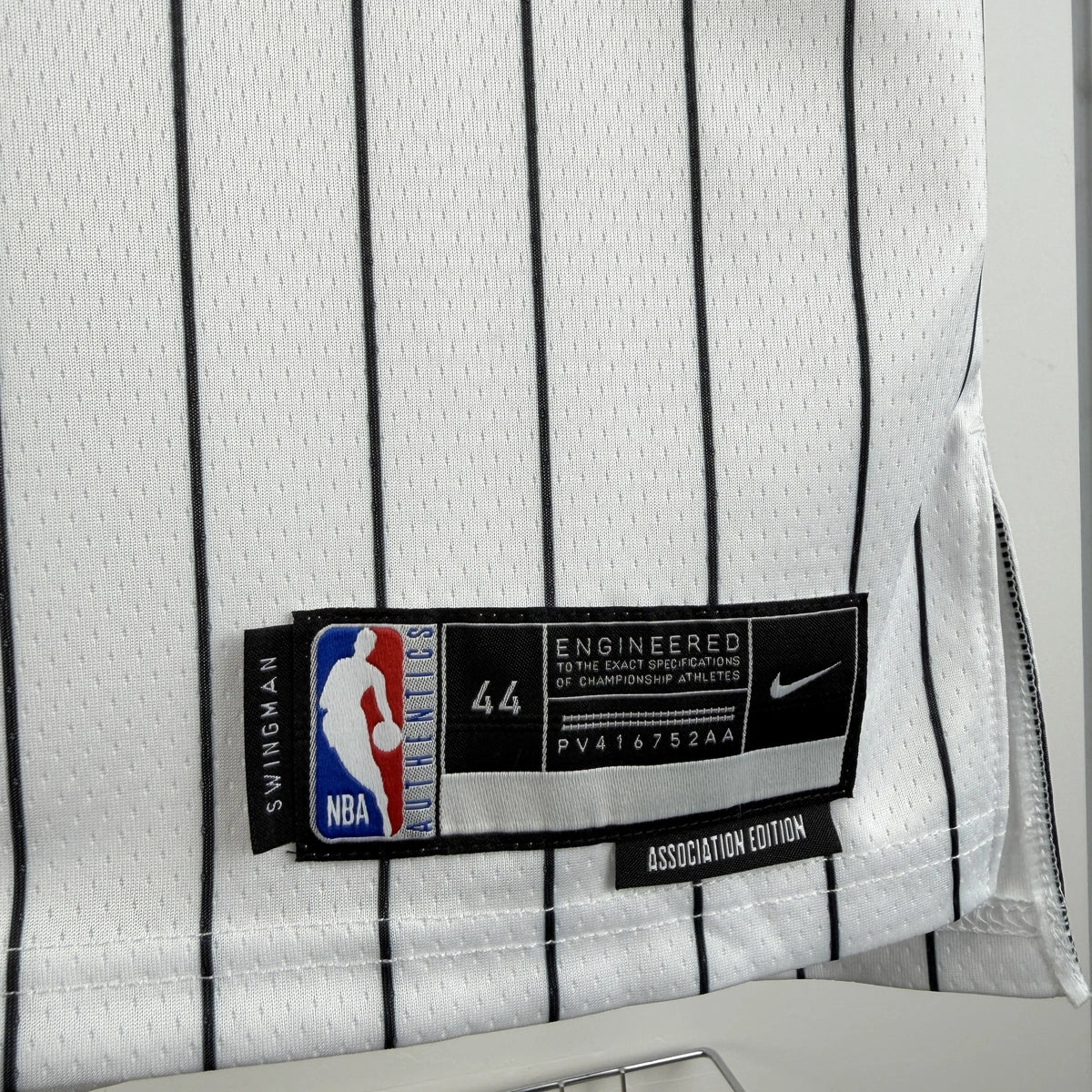 Franz Wagner No.22 Orlando Magic Home White Jersey 2025-26 NBA Authentic Swingman Jersey - View 9