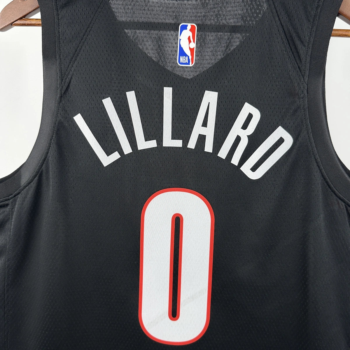 Damian Lillard No.0 Portland Trail Blazers Away Black Jersey 2025-26 NBA Authentic Swingman Jersey - View 1