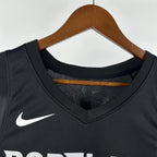 Damian Lillard No.0 Portland Trail Blazers Away Black Jersey 2025-26 NBA Authentic Swingman Jersey - View 5