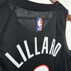 Damian Lillard No.0 Portland Trail Blazers Away Black Jersey 2025-26 NBA Authentic Swingman Jersey - View 9