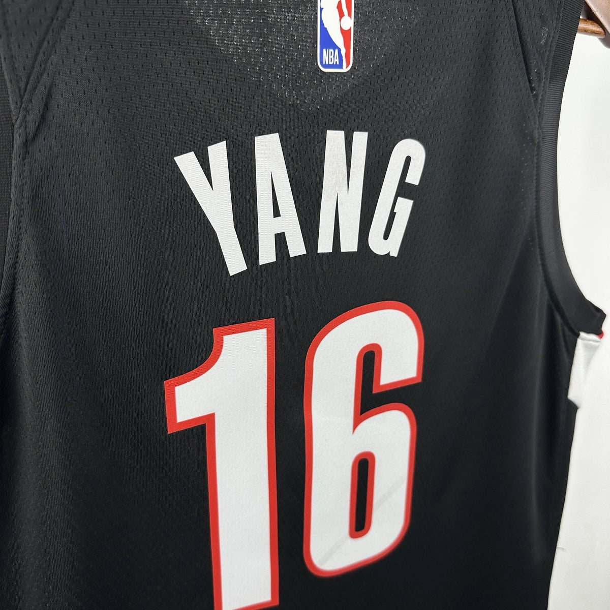 Damian Lillard No.0 Portland Trail Blazers Away Black Jersey 2025-26 NBA Authentic Swingman Jersey - View 13