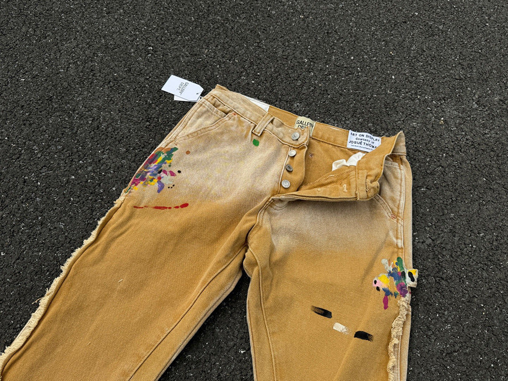 Gallery Dept. Yellow Jeans #13 | Men's Streetwear
