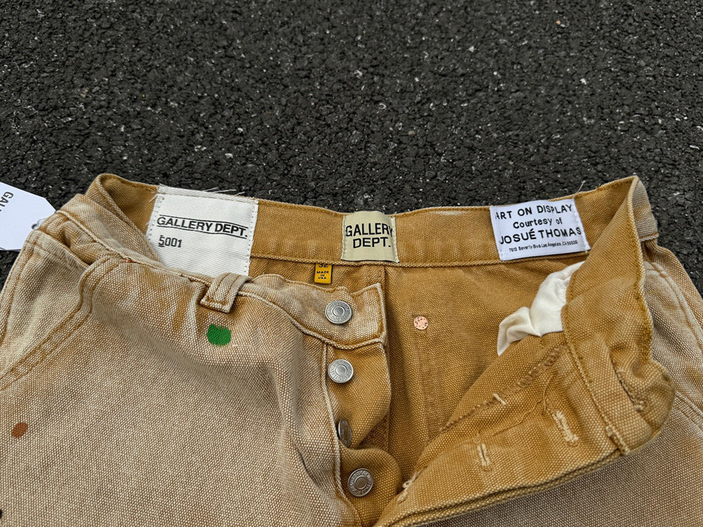 Gallery Dept. Yellow Jeans #13 | Men's Streetwear